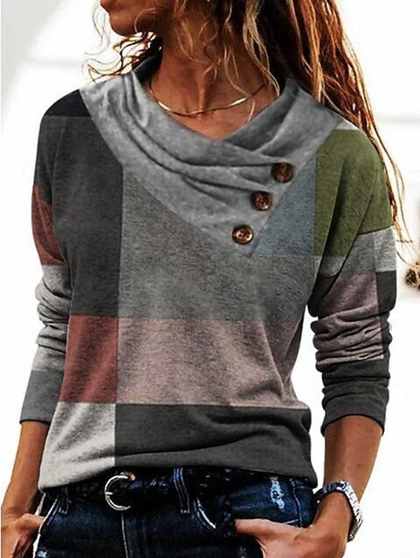 Nyzara Paris™ - Pull élégant multicolore