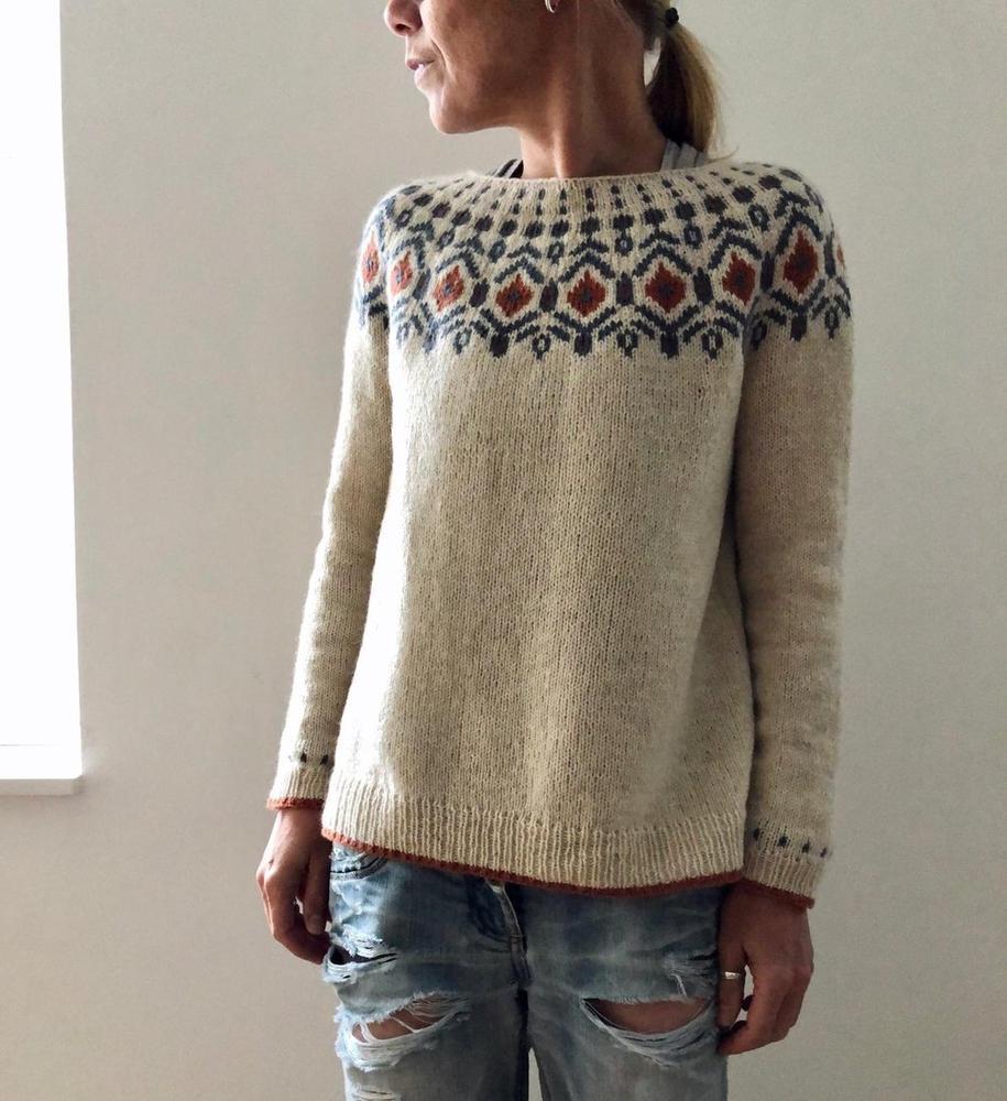 Nyzara™ - Pull vintage en coton