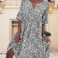 Nyzara™ - Robe d'été à manches courtes à col en V
