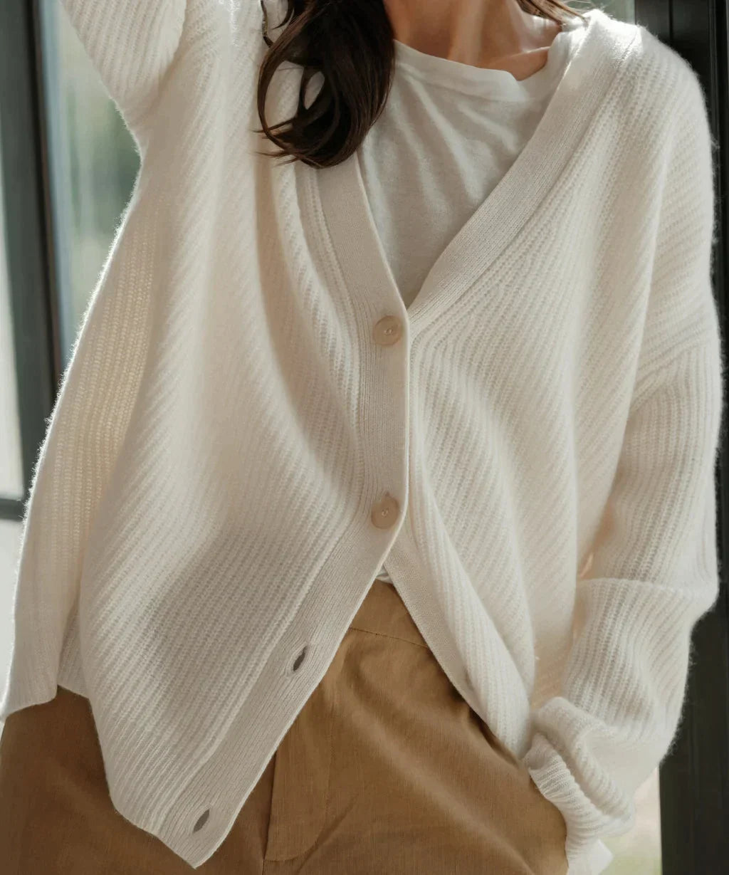 Cardigan Ultra Confortable en Cachemire