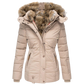 Elysia™ - Manteau d'Hiver en Fourrure avec Capuche