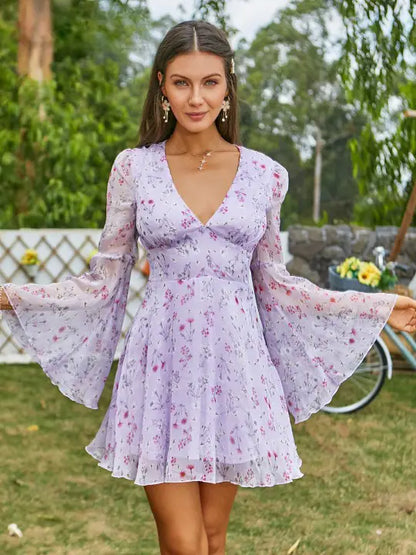 Nyzara Paris™ - Robe de printemps à motif floral