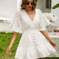 Nyzara Paris™ - Robe blanche élégante en dentelle