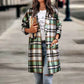 Nyzara Paris™ - Veste longue à carreaux